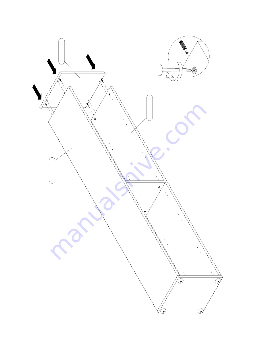 Forte KFLR812 Assembling Instruction Download Page 10