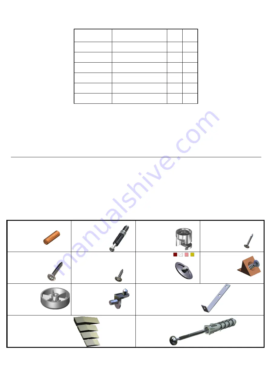 Forte KFLR823 Assembling Instruction Download Page 6