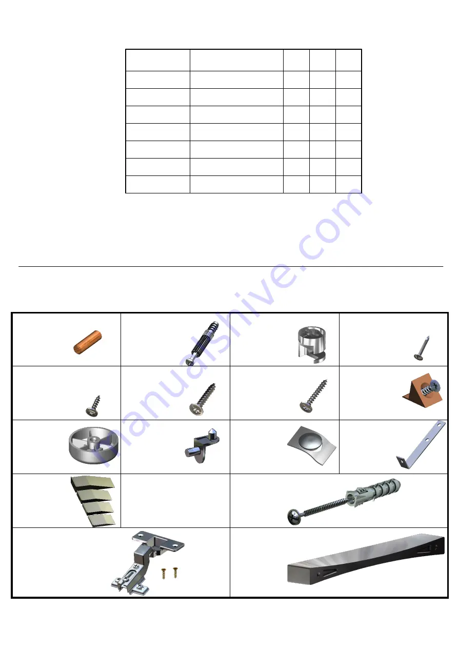 Forte KFLS822 Assembling Instruction Download Page 6