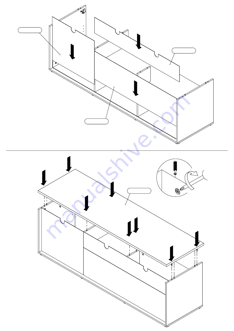 Forte KLRT133 Assembling Instruction Download Page 14