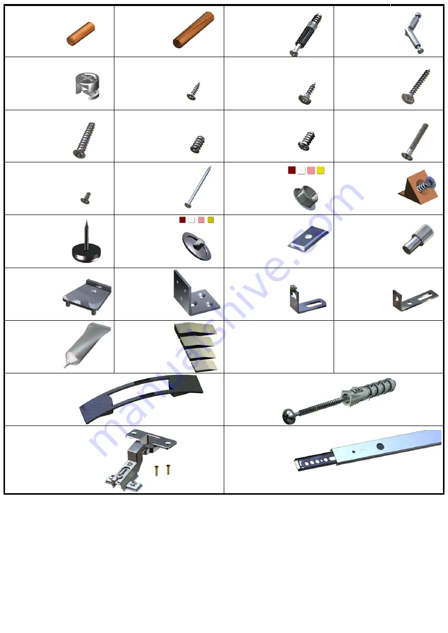 Forte KSMV73 Assembling Instruction Download Page 5