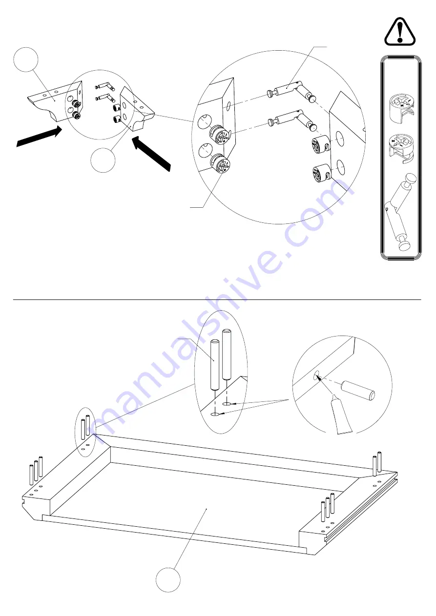 Forte KSMV73 Assembling Instruction Download Page 8