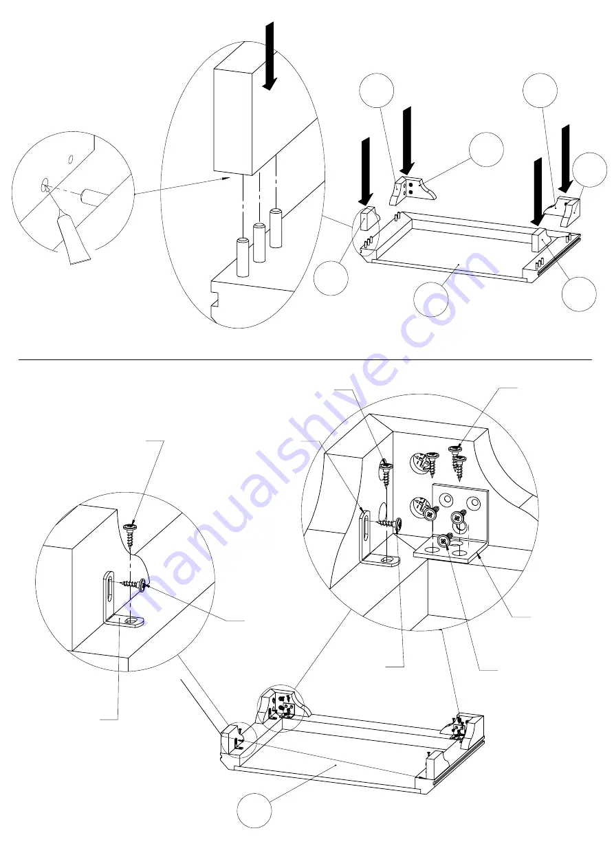 Forte KSMV73 Assembling Instruction Download Page 9