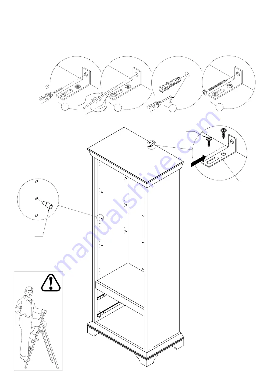 Forte KSMV73 Assembling Instruction Download Page 22