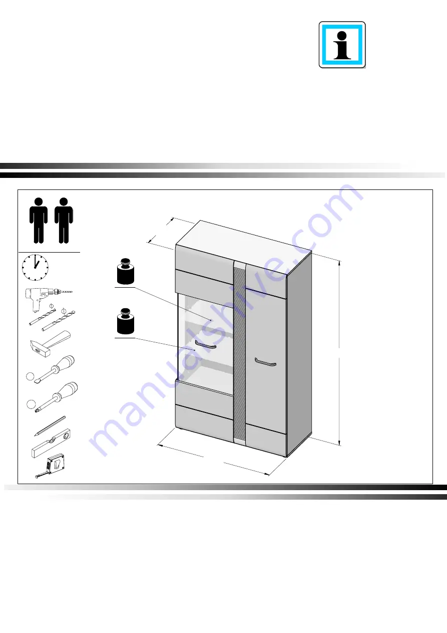 Forte LCRV521R Assembling Instruction Download Page 1