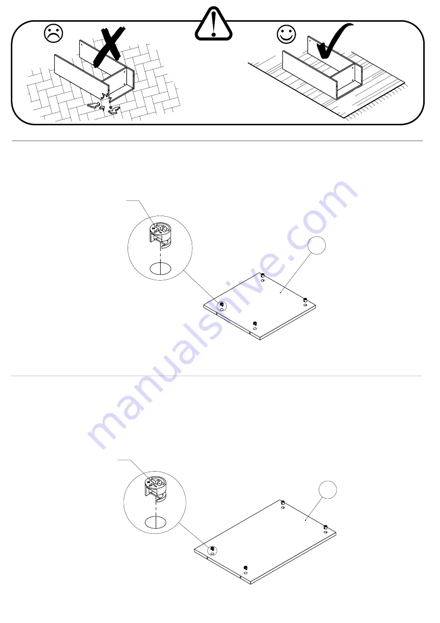 Forte MADRANO MEGV521L Assembling Instruction Download Page 4