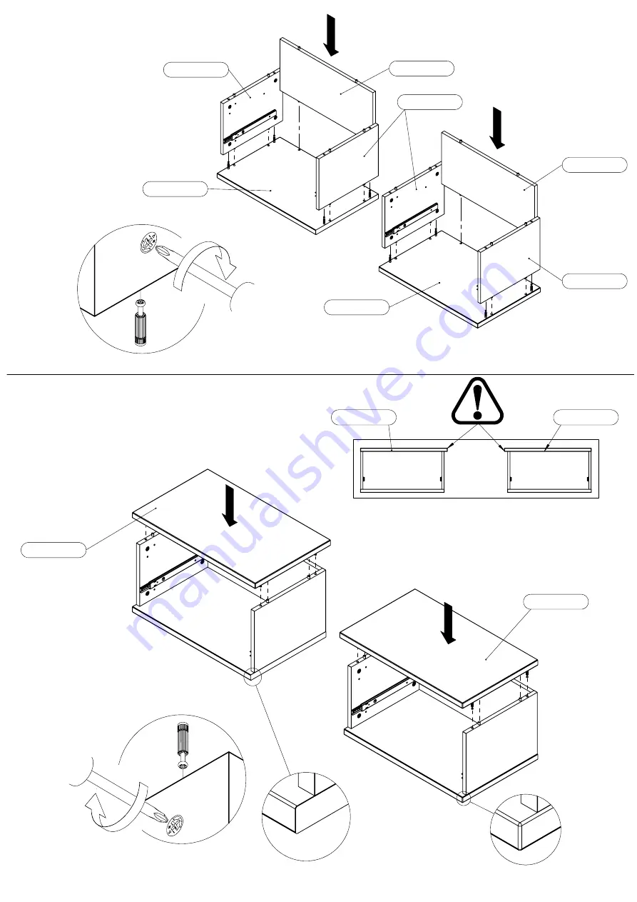 Forte Modern Way MRWL2182 Assembling Instruction Download Page 32