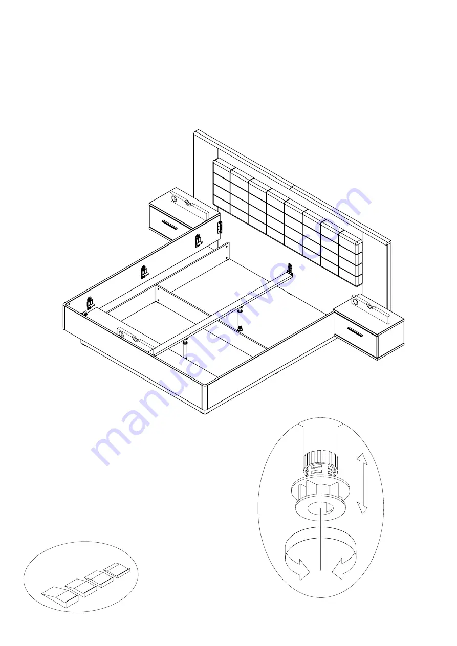 Forte Modern Way MRWL2182 Assembling Instruction Download Page 38