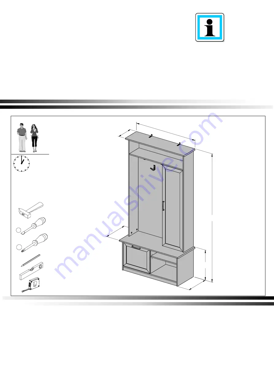 Forte NIKD05 Assembling Instruction Download Page 1