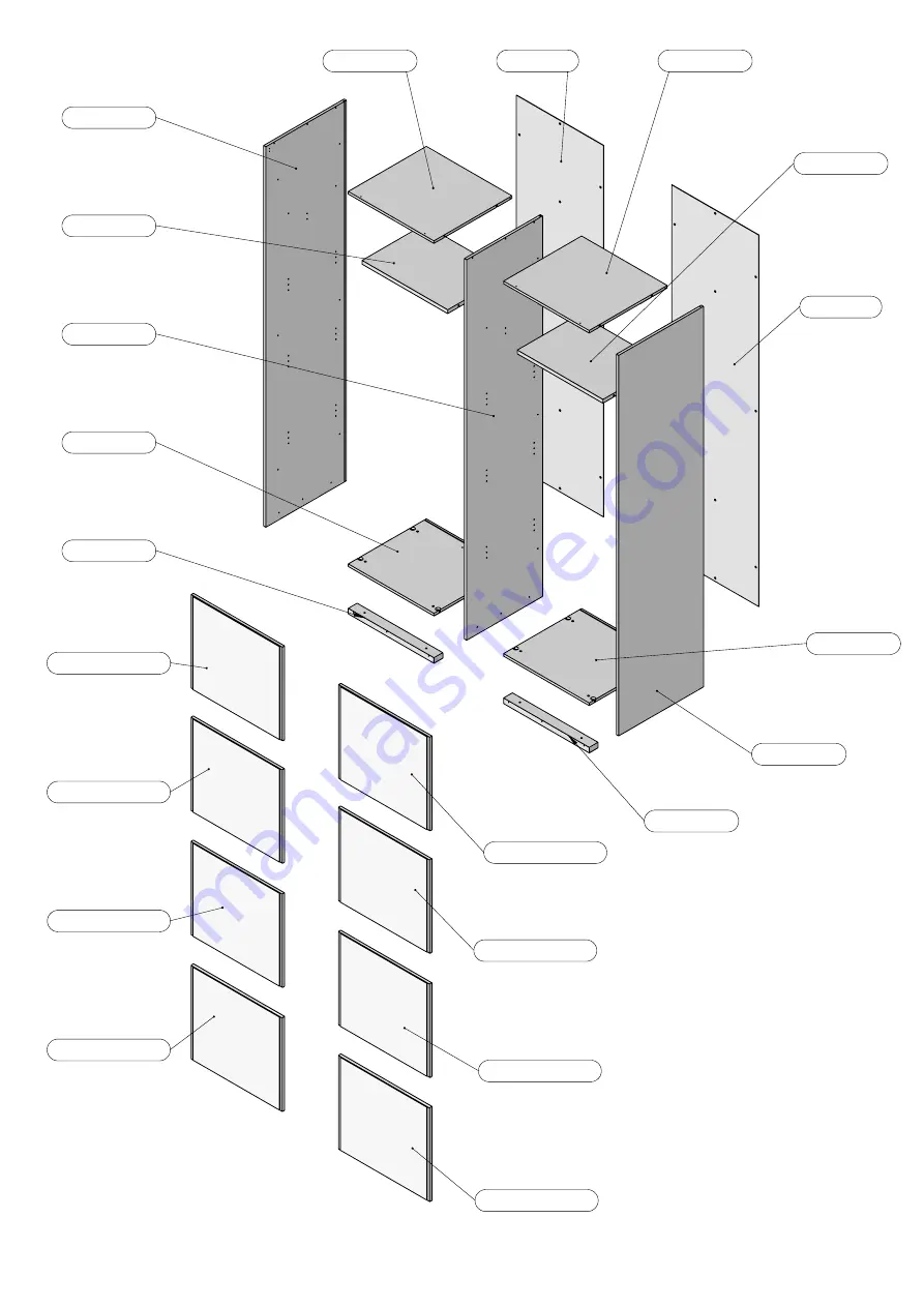 Forte OVES82443 Assembling Instruction Download Page 5