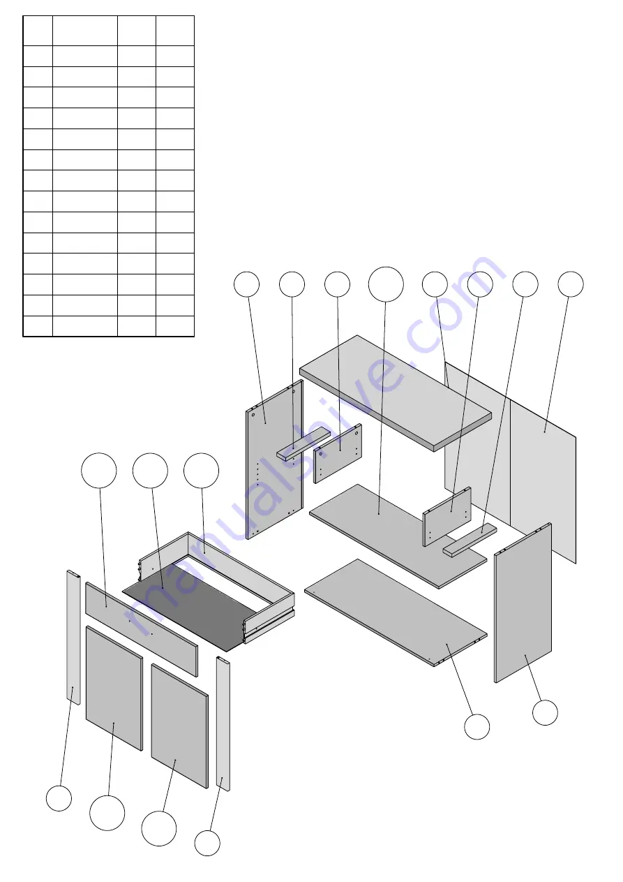 Forte PRTK225 Assembling Instruction Download Page 5