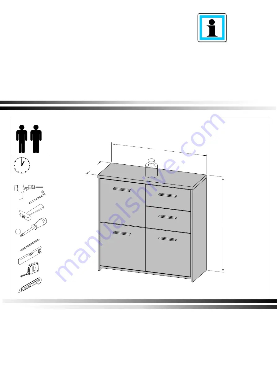 Forte QUADRO QDRK15 Assembling Instruction Download Page 1