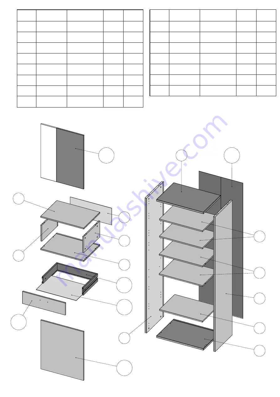 Forte RVXS715 Assembling Instruction Download Page 5