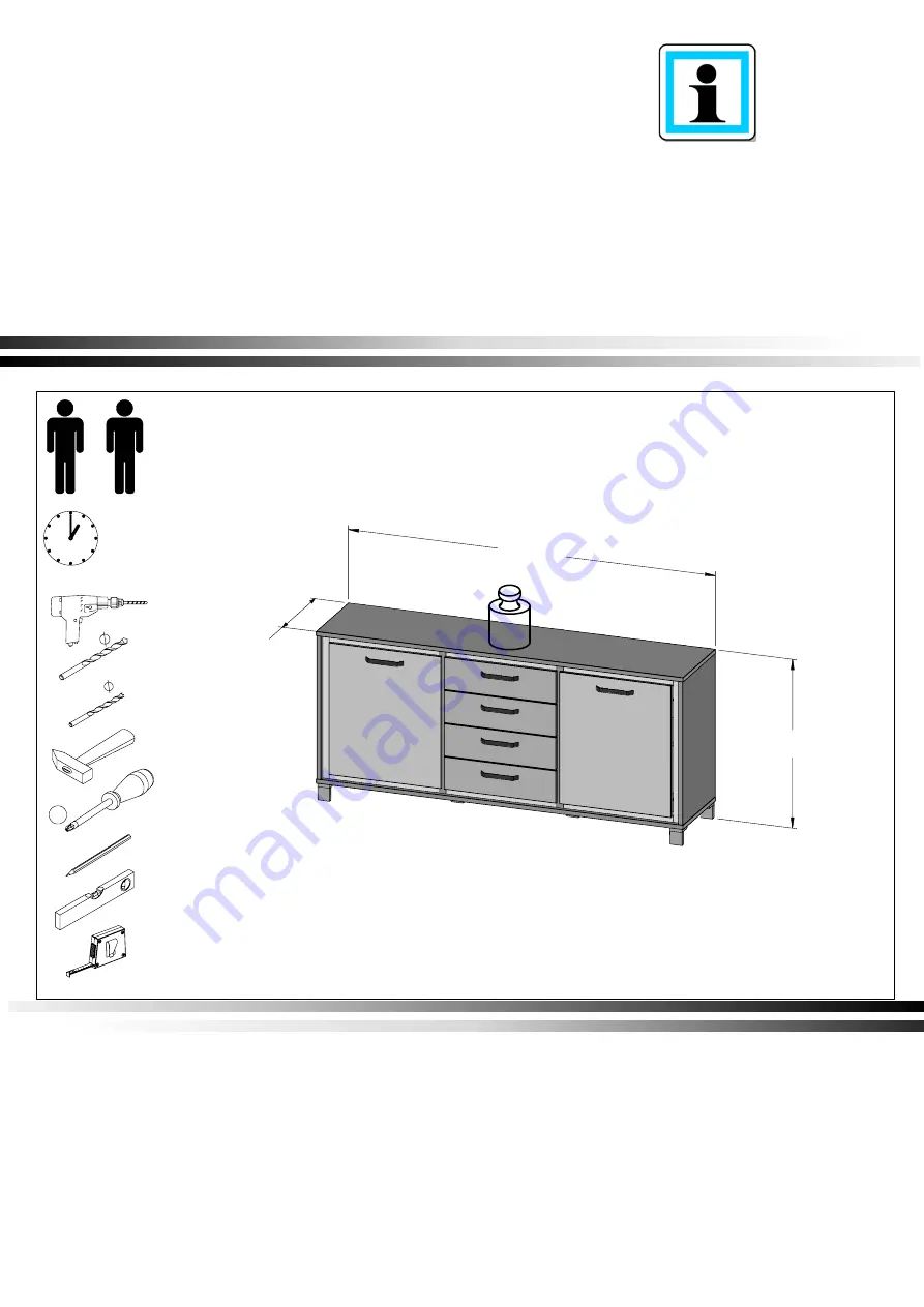 Forte TDHK235 Manual Download Page 1