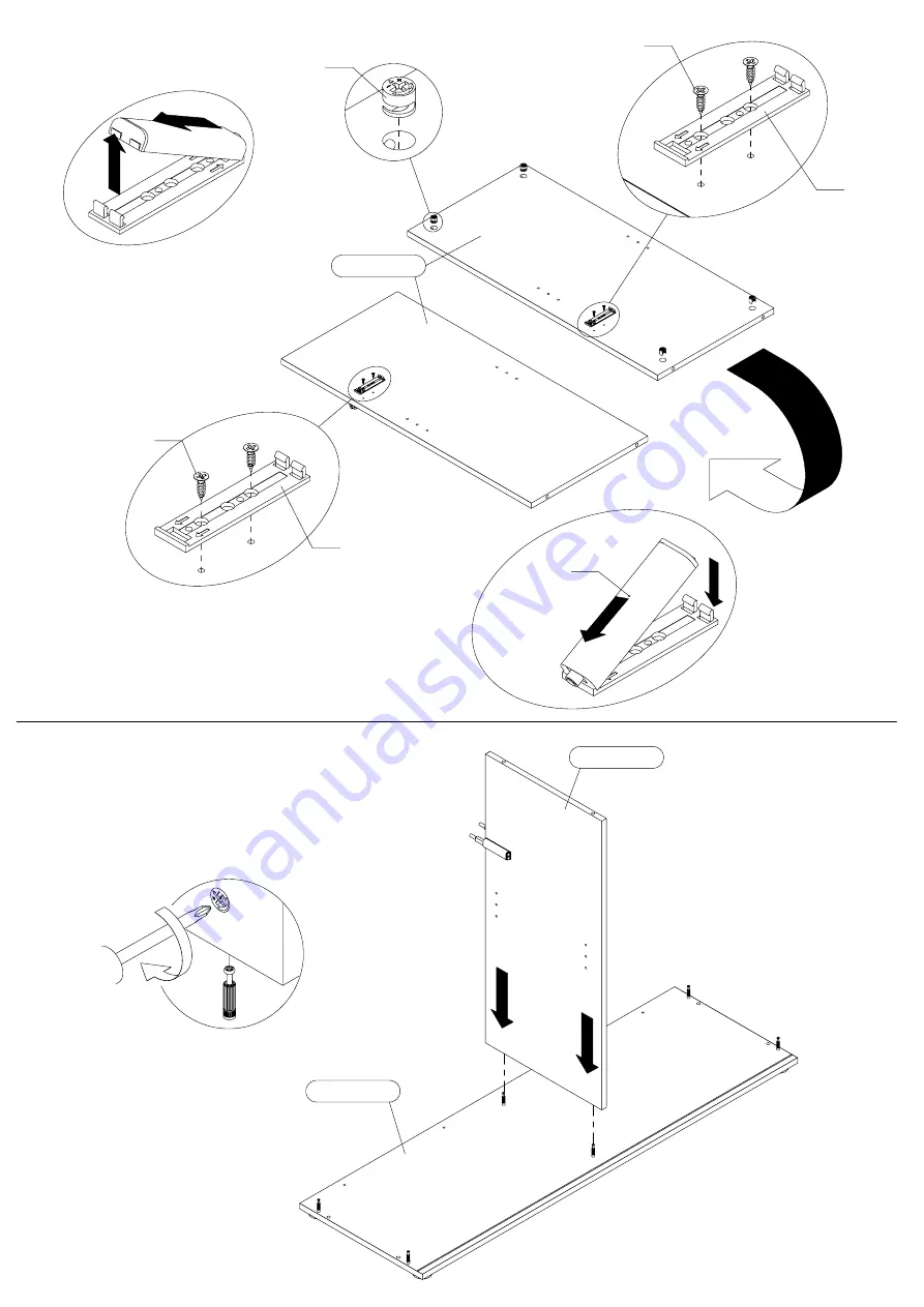 Forte TMSK211 Assembling Instruction Download Page 9