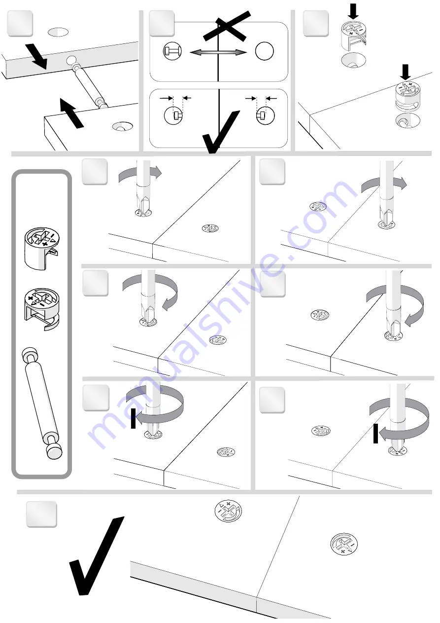 Forte TMST142 Assembly Instructions Manual Download Page 14