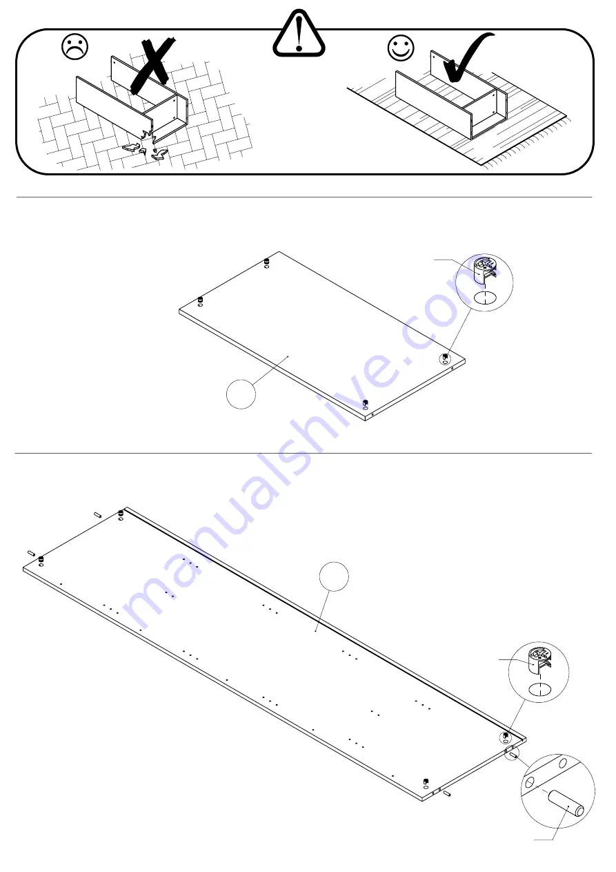 Forte TRAS821 Assembling Instruction Download Page 7