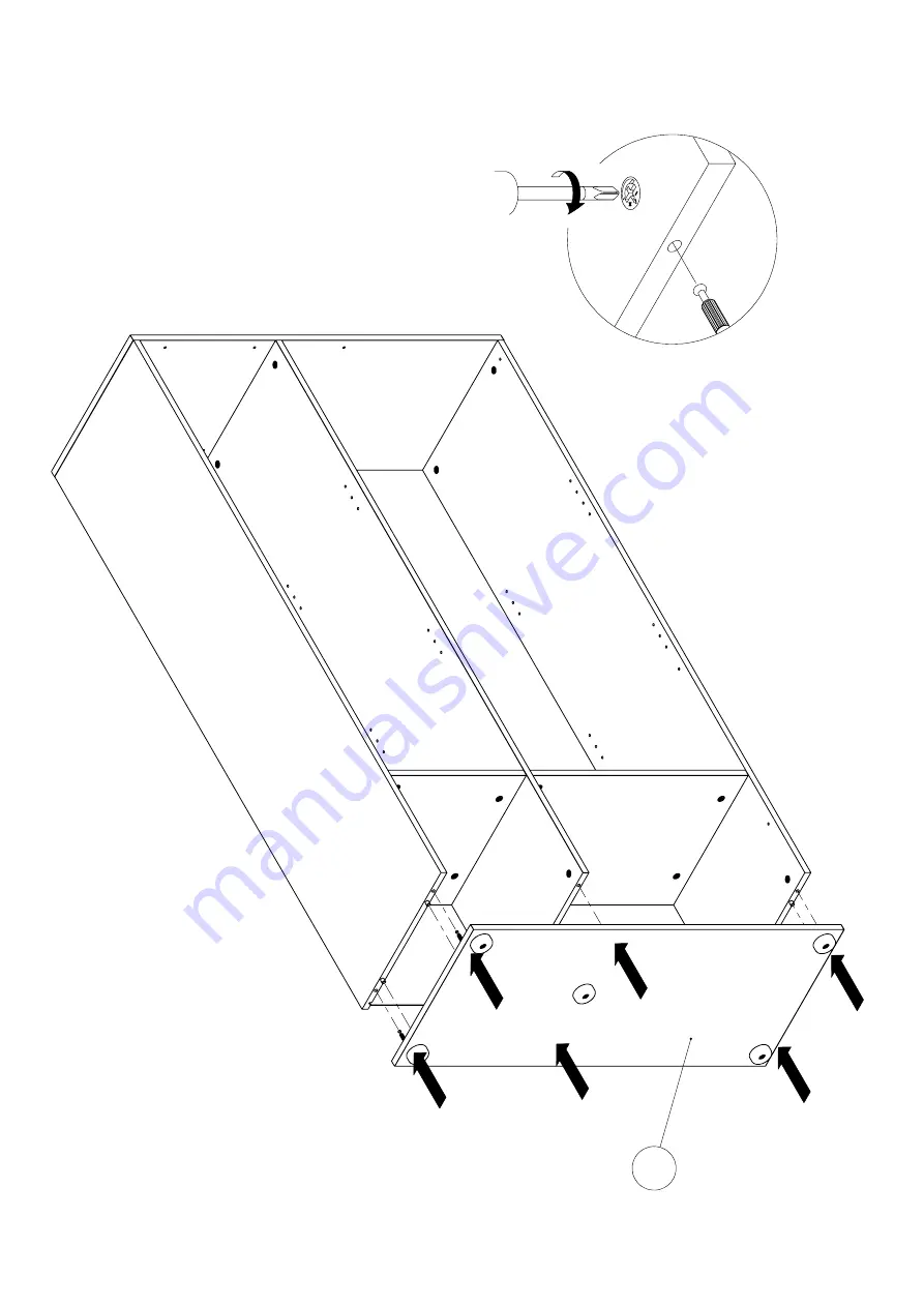 Forte TRAV621R Assembling Instruction Download Page 13