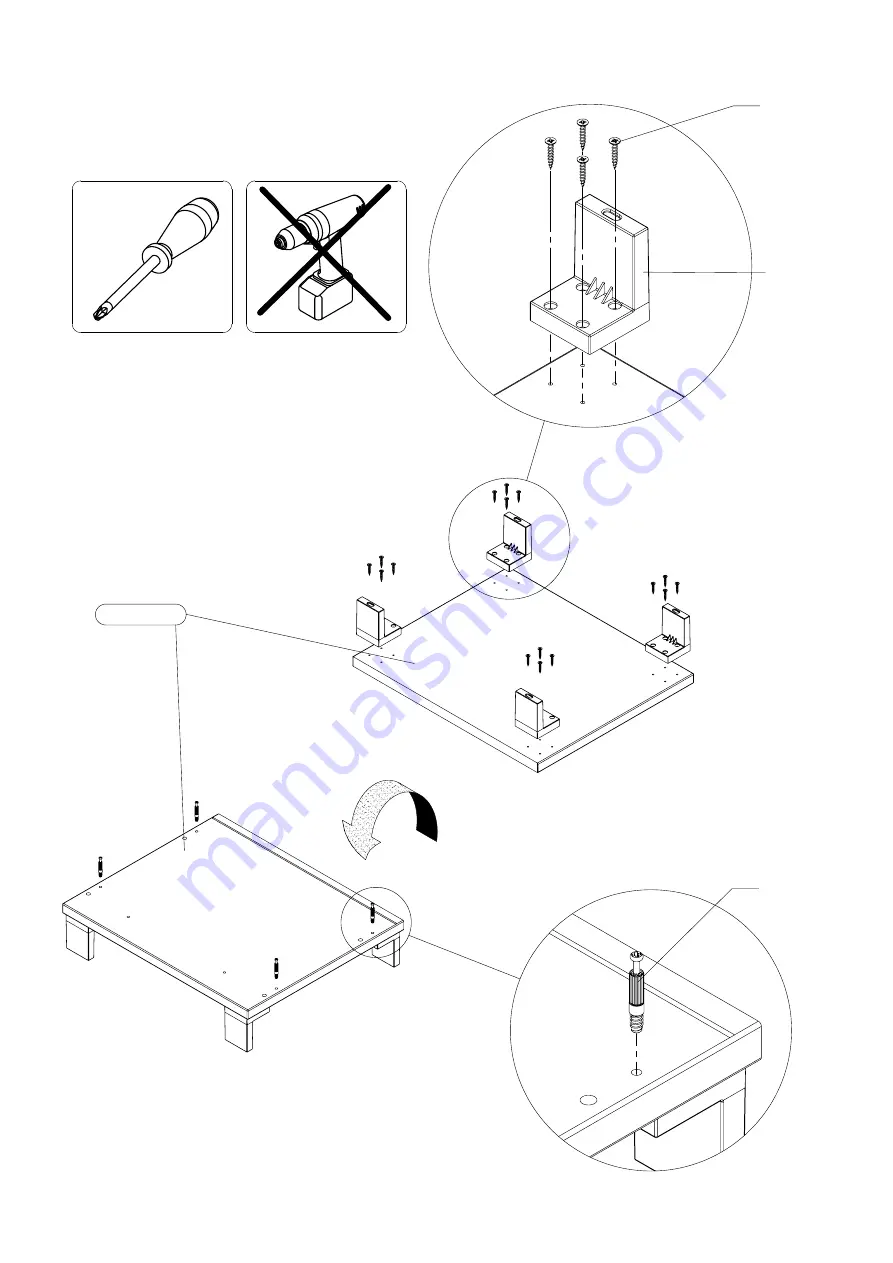 Forte Trondheim TDHK011 Assembling Instruction Download Page 9