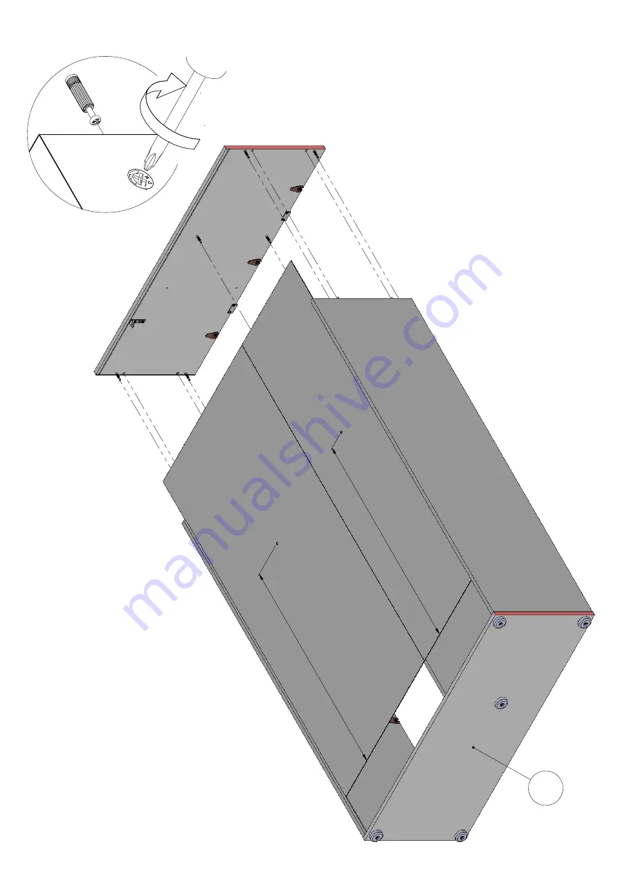 Forte TZS52RBB Assembling Instruction Download Page 11