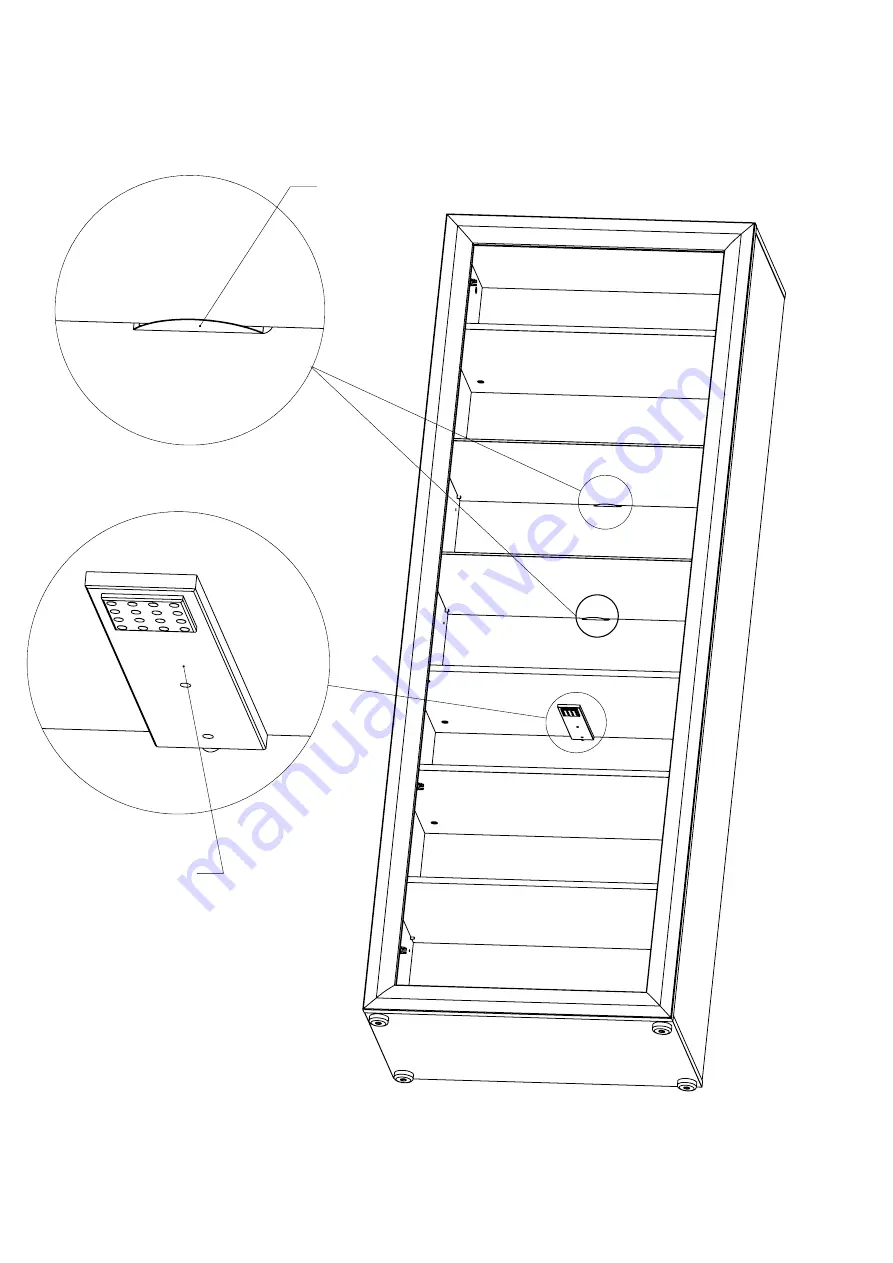 Forte TZV71LB Assembling Instruction Download Page 17