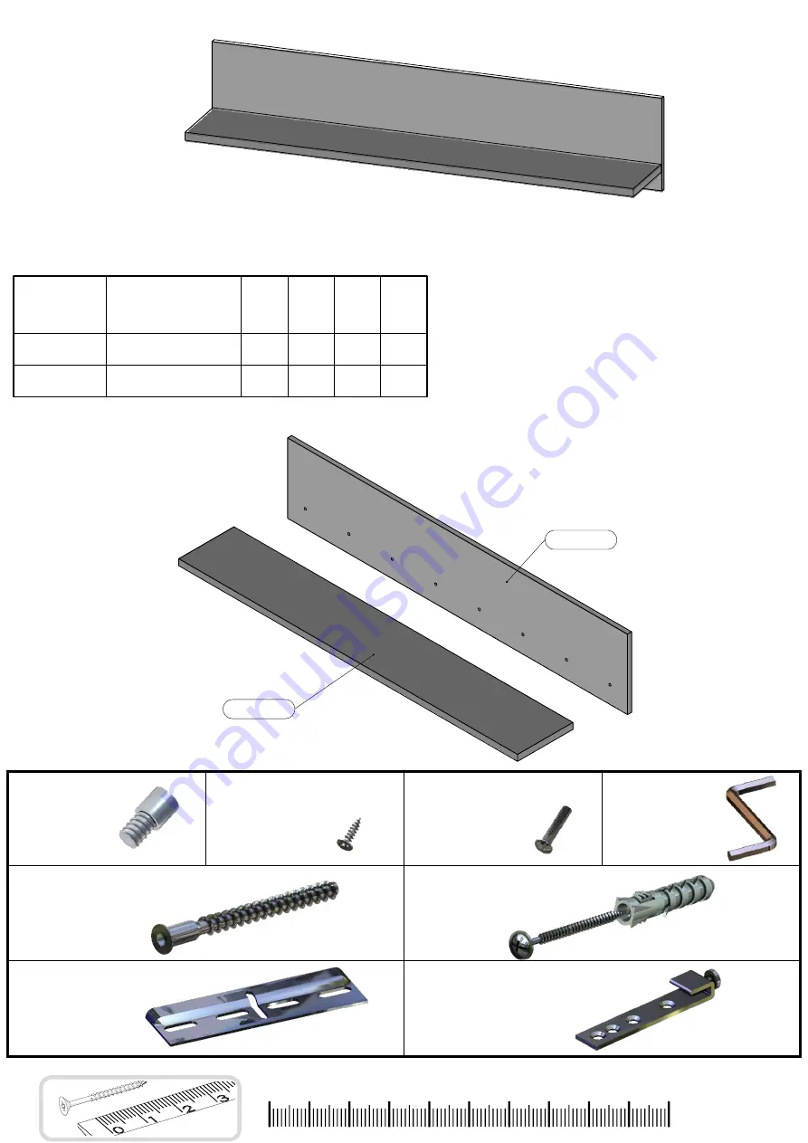 Forte USTM01R-0003 Assembling Instruction Download Page 45