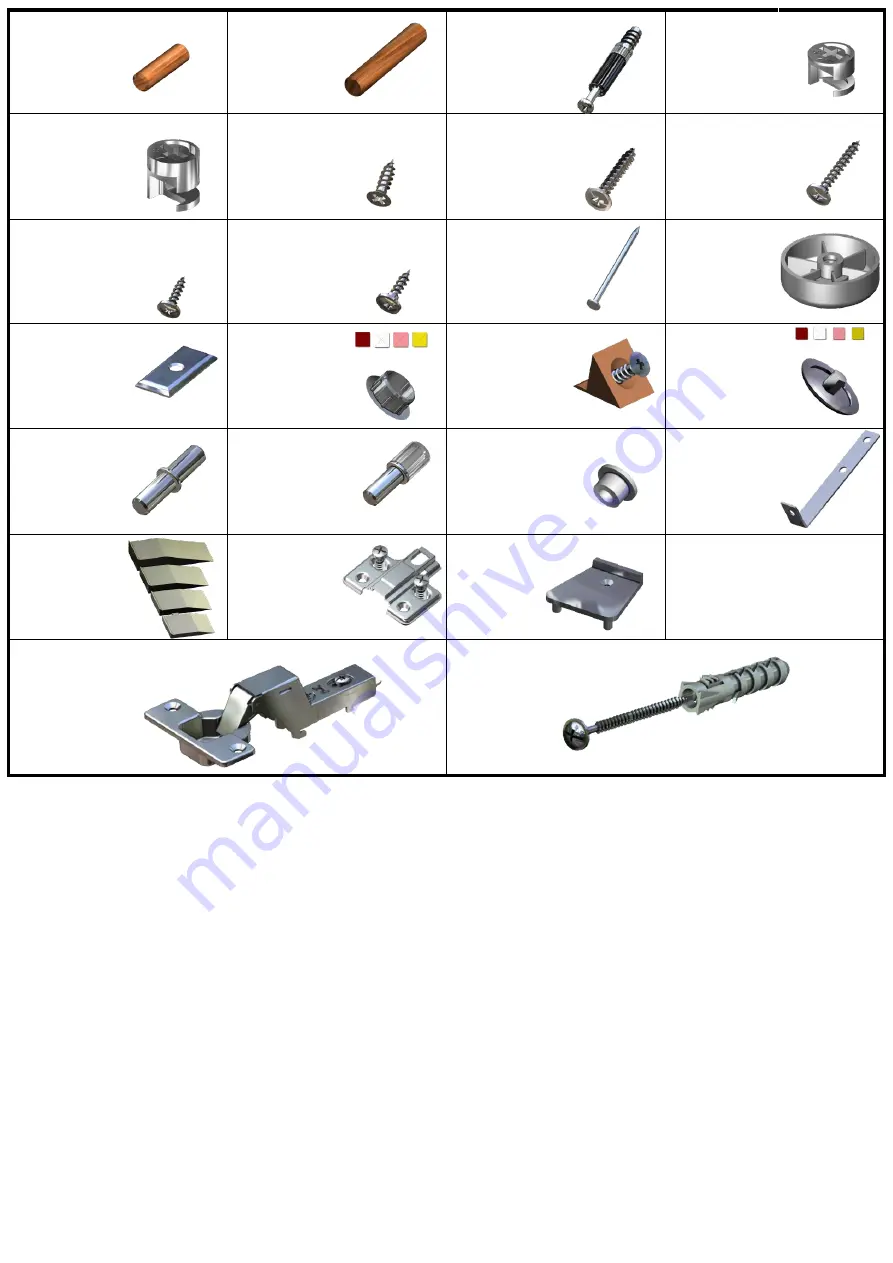 Forte WHSV721L Assembly Instructions Manual Download Page 6