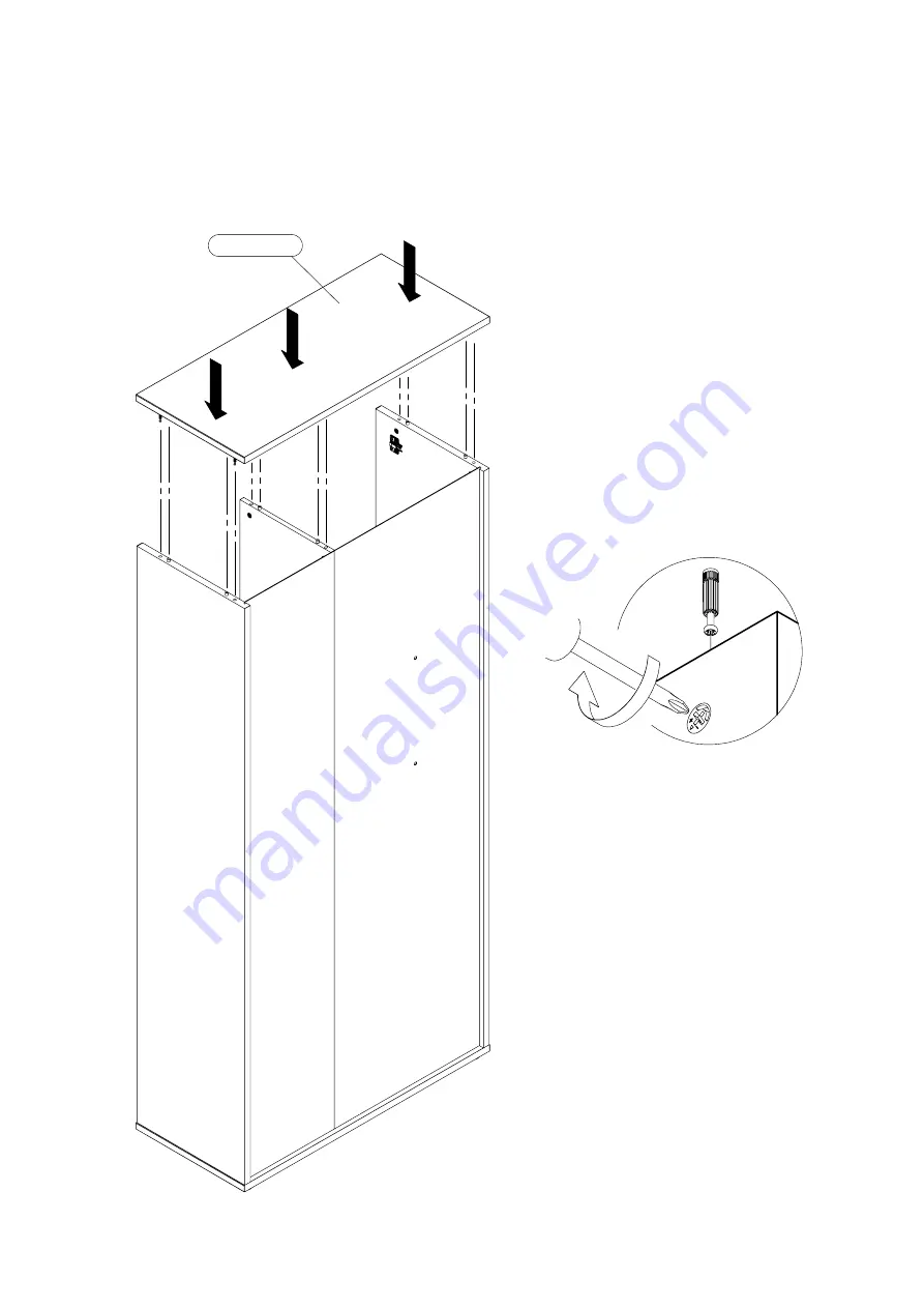 Forte WHSV721L Assembly Instructions Manual Download Page 15