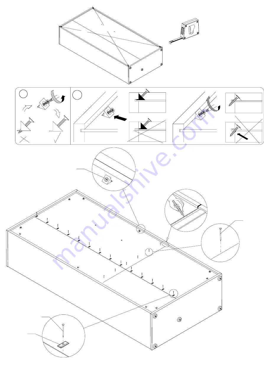 Forte WHSV721L Assembly Instructions Manual Download Page 16