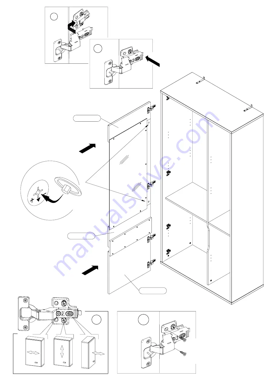 Forte WHSV721L Assembly Instructions Manual Download Page 23