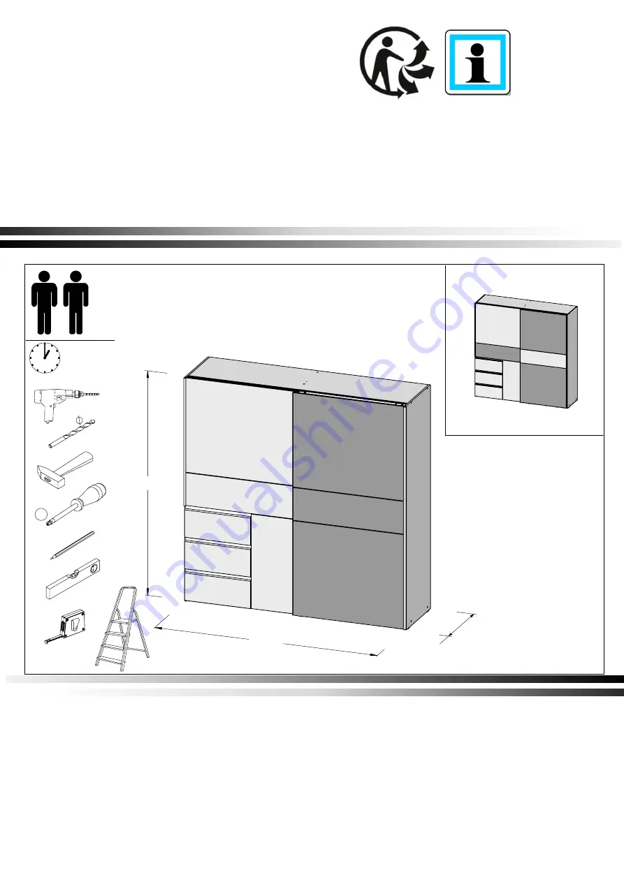 Forte Winn W2QS323E71 Assembling Instruction Download Page 1