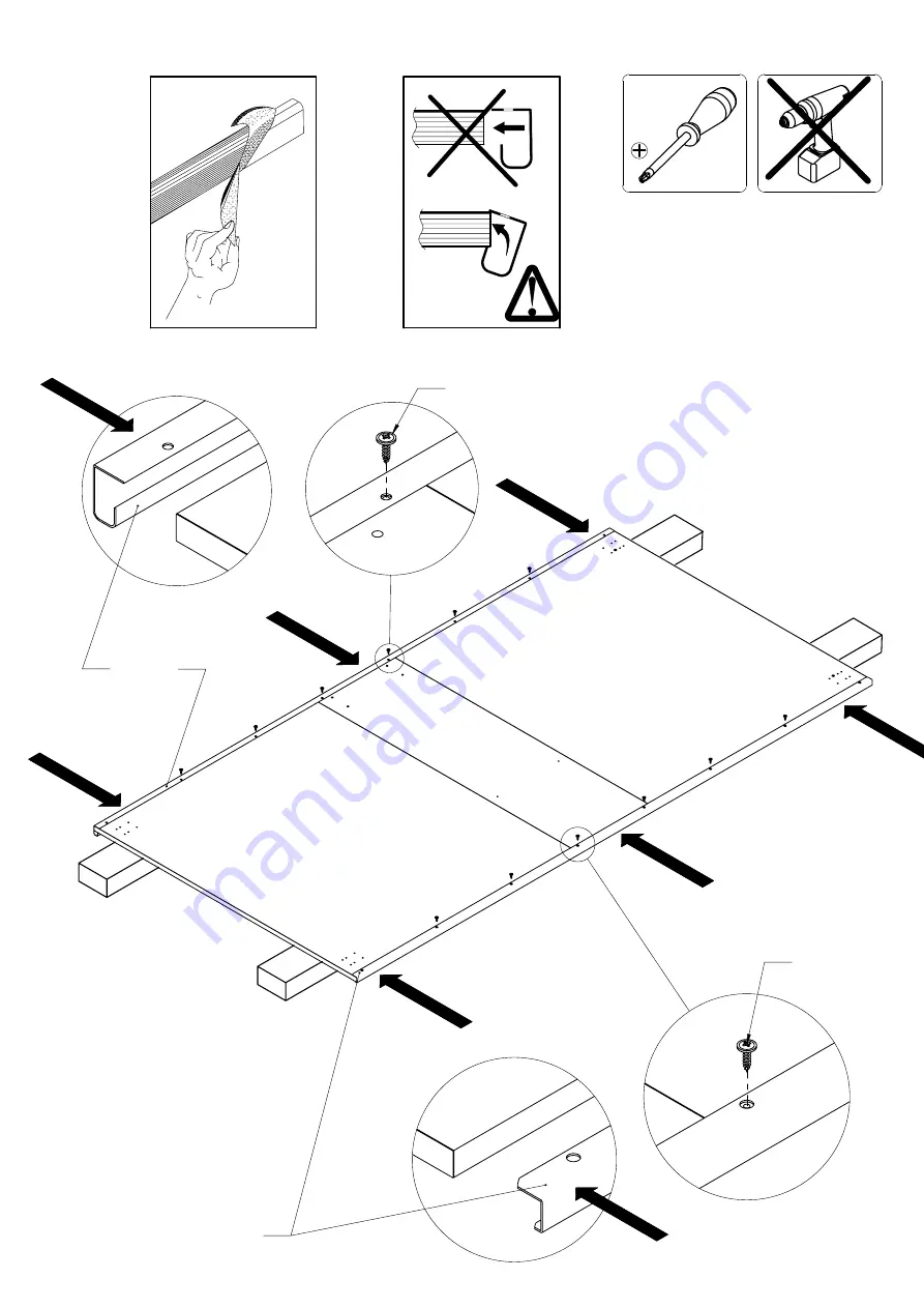 Forte Winn W2QS323E71 Assembling Instruction Download Page 44