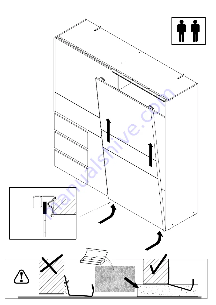 Forte Winn W2QS323E71 Assembling Instruction Download Page 48