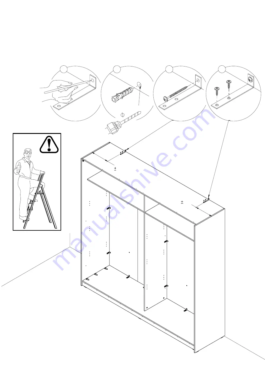 Forte WNPS923E1 Assembling Instruction Download Page 25