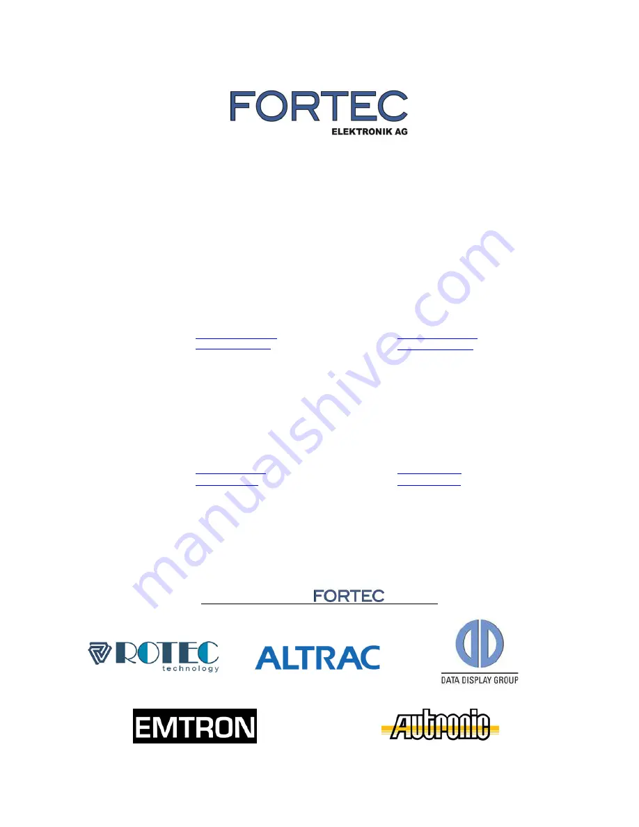 FORTEC Elektronik AG Epsilon-8100 User Manual Download Page 36