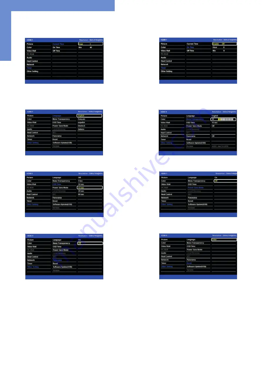 Fortec Star DISTEC Brilan 4K Series User Manual Download Page 18