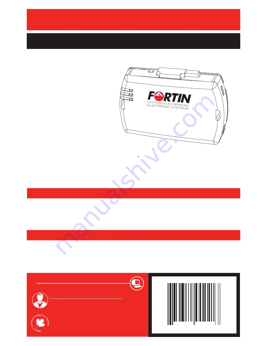 Fortin EVO-NIST1 Installation Manual Download Page 20