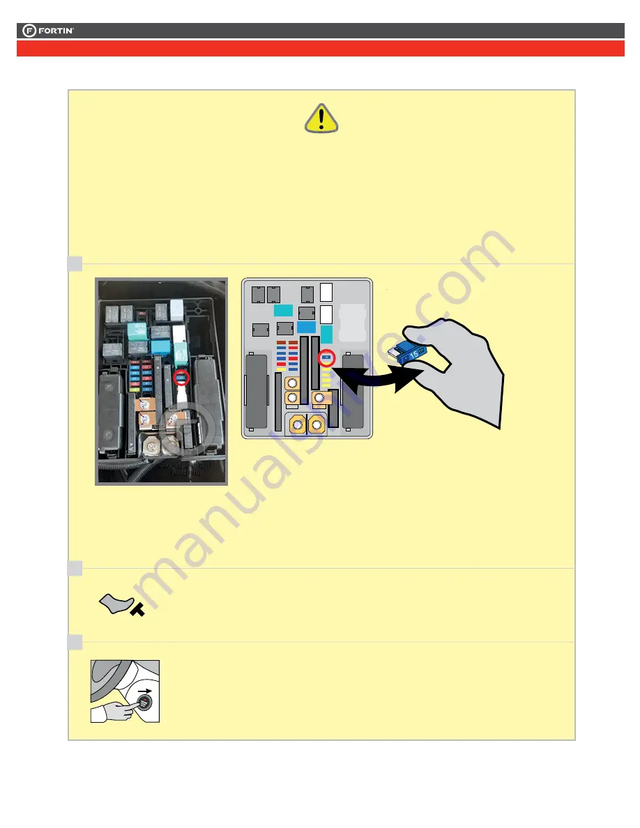 Fortin EVO ONE THAR-ONE-HON7 Addendum - Suggested Wiring Configuration Download Page 4