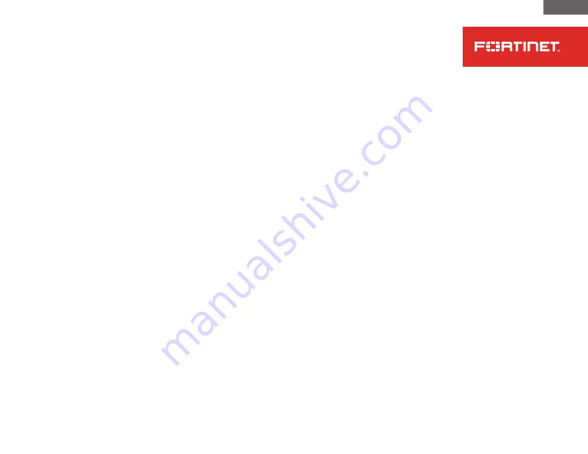 Fortinet 60F Series Quick Start Manual Download Page 8