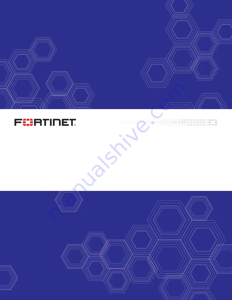 Fortinet FIM-7901E Manual Download Page 1