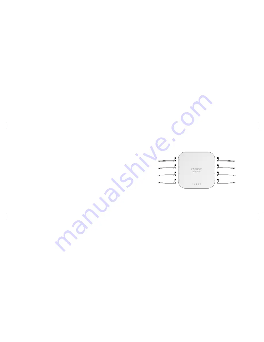 Fortinet FortiAP S423E User Manual Download Page 4