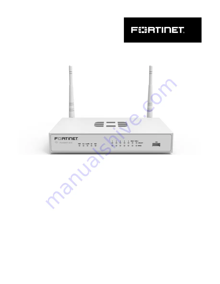 Fortinet FortiGate 30E Information Download Page 1