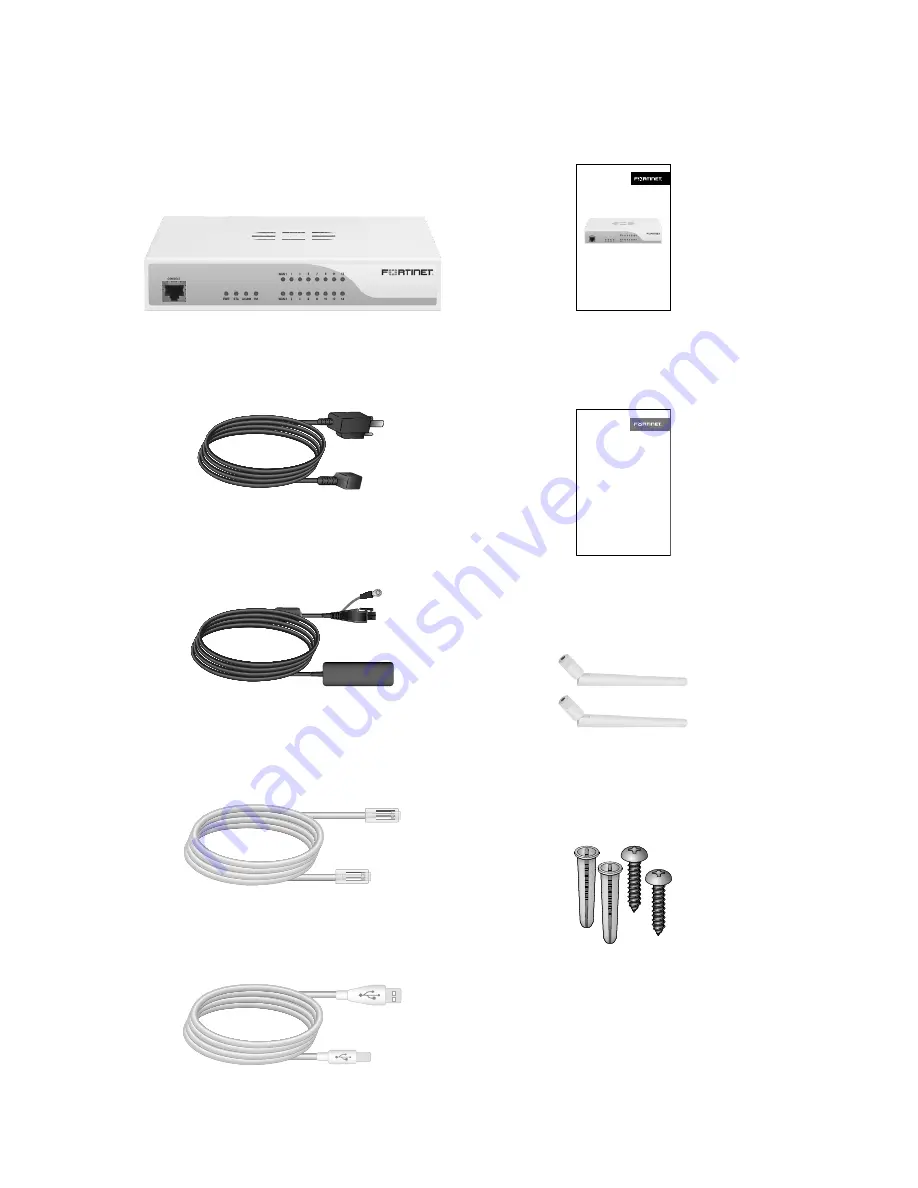 Fortinet fortigate 90d Information Download Page 3