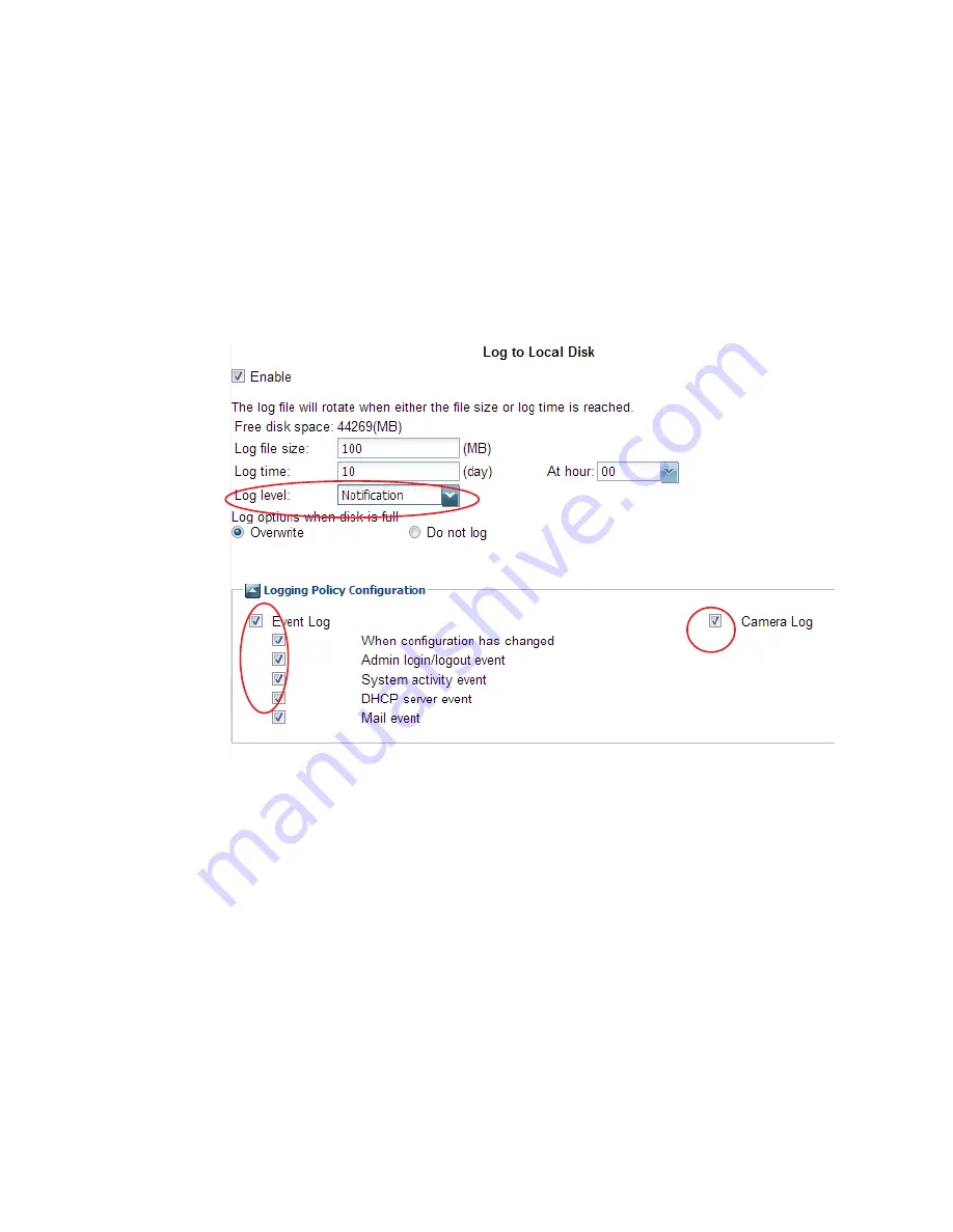 Fortinet FortiRecorder 400D Administration Manual Download Page 122