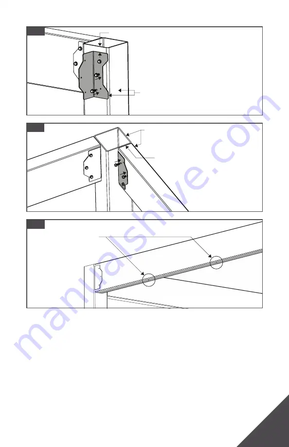 Fortress Building Products EVOLUTION STEEL PERGOLA Скачать руководство пользователя страница 11