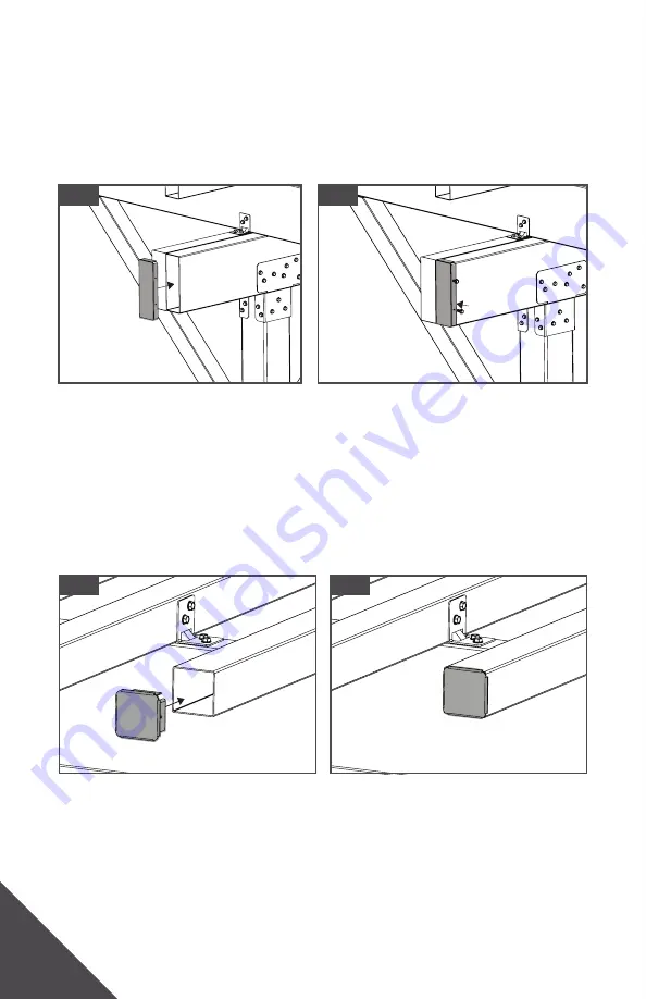 Fortress Building Products EVOLUTION STEEL PERGOLA Installation Instructions Manual Download Page 20