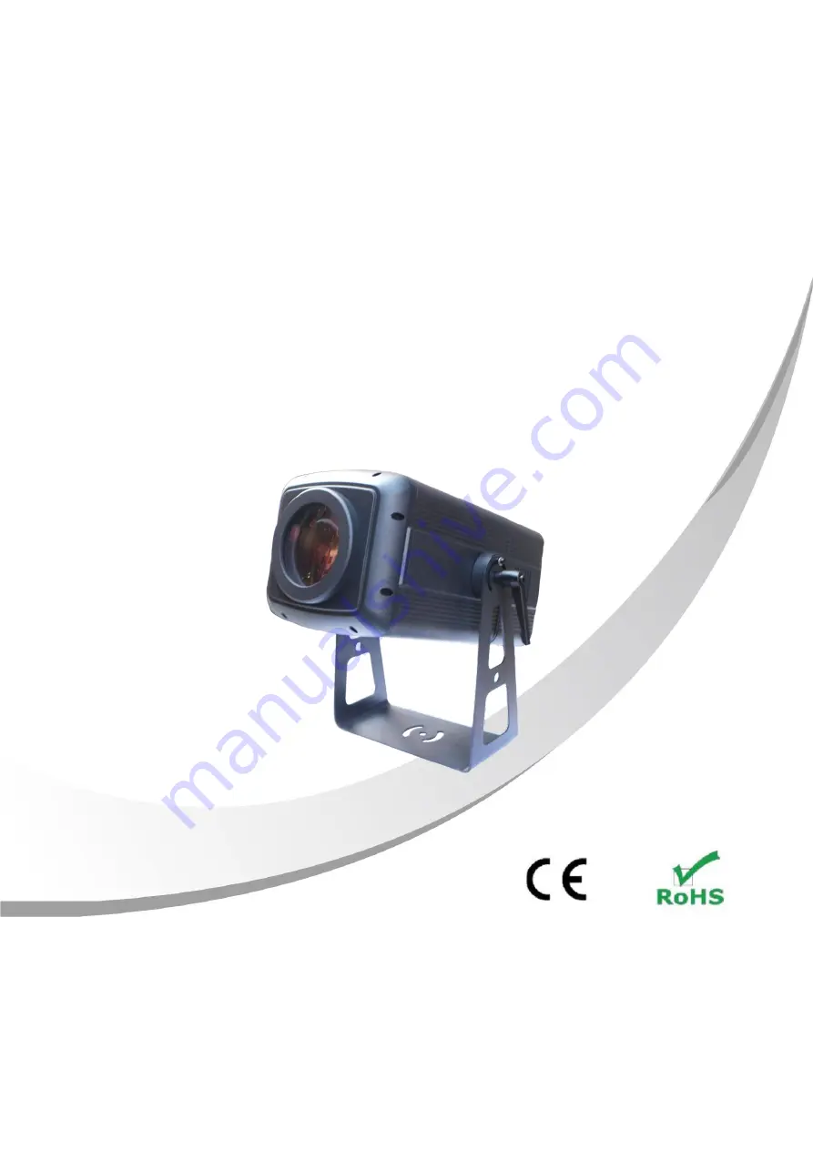 FOS Technologies 200W LED Zoom EXTERIOR GOBO PROJECTOR User Manual Download Page 1