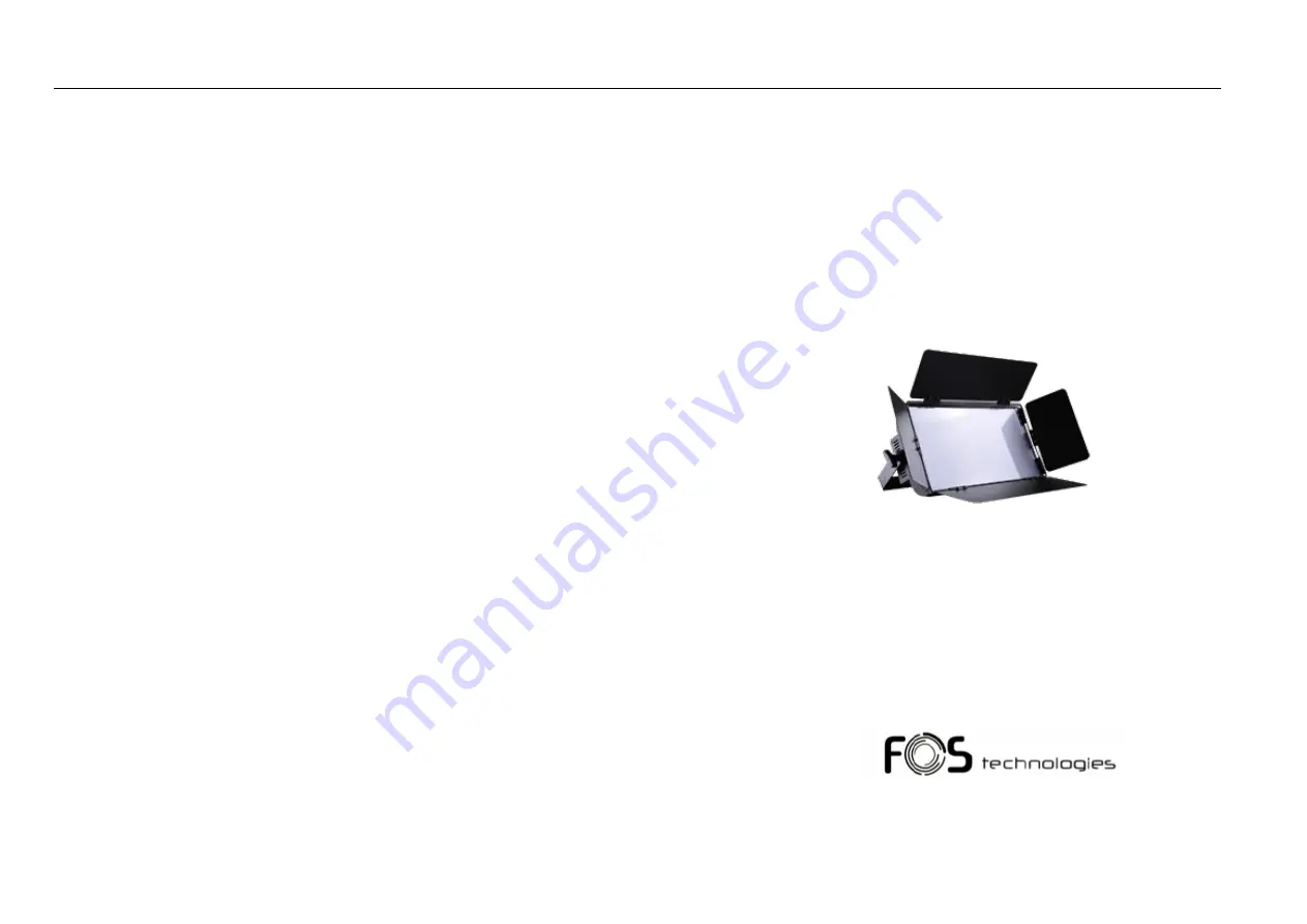 FOS Technologies L005613 User Manual Download Page 1