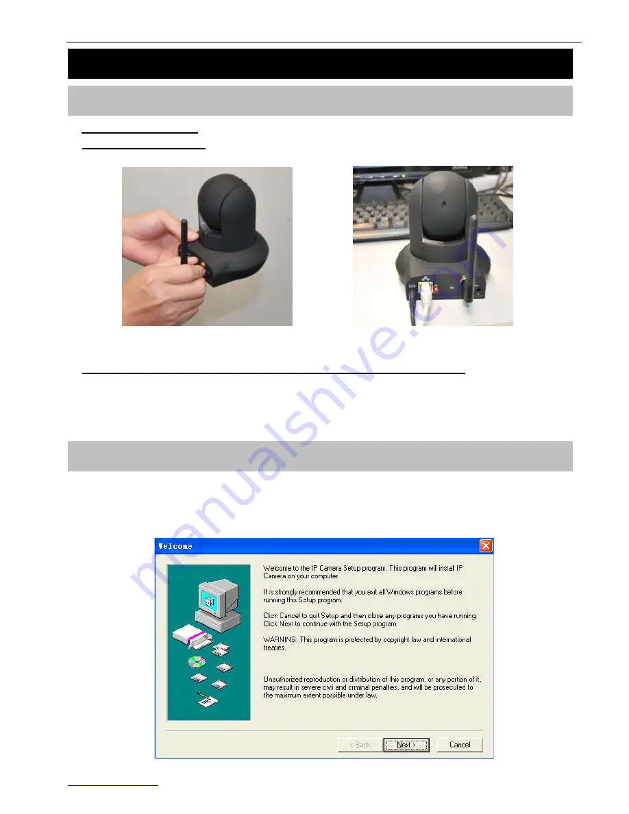 Foscam FI8608W Quick Installation Manual Download Page 3