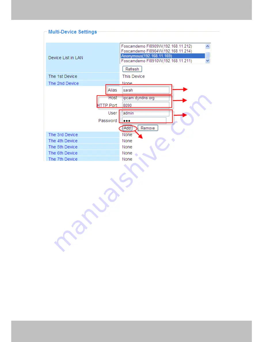 Foscam FI8904W User Manual Download Page 22